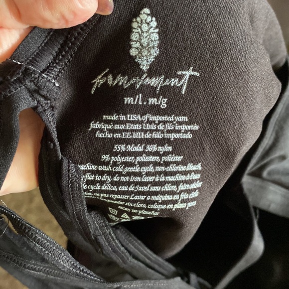 NWOT Free People Good Karma Dress Black M/L & XL - Picture 4 of 9